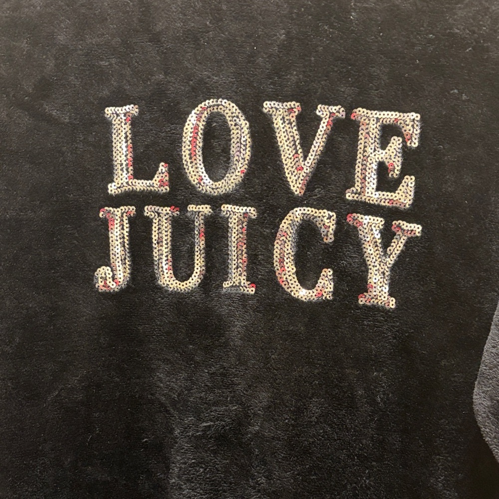 Juicy Couture Black Fleece Pullover - Picture 4 of 4